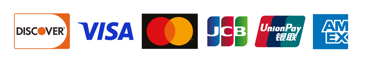 Supported Credit Cards
